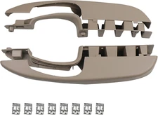 Interior Door Pull Handle (Beige/Neutral) Compatible with 2003-2018 Chevrolet Ch
