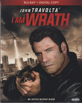 I AM WRATH (BLU RAY 2016) NEW SEALED Region A R1 WS John Travolta Action Film