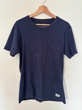 Katin American Surf Co T-Shirt, Blue Made in the USA, Size S