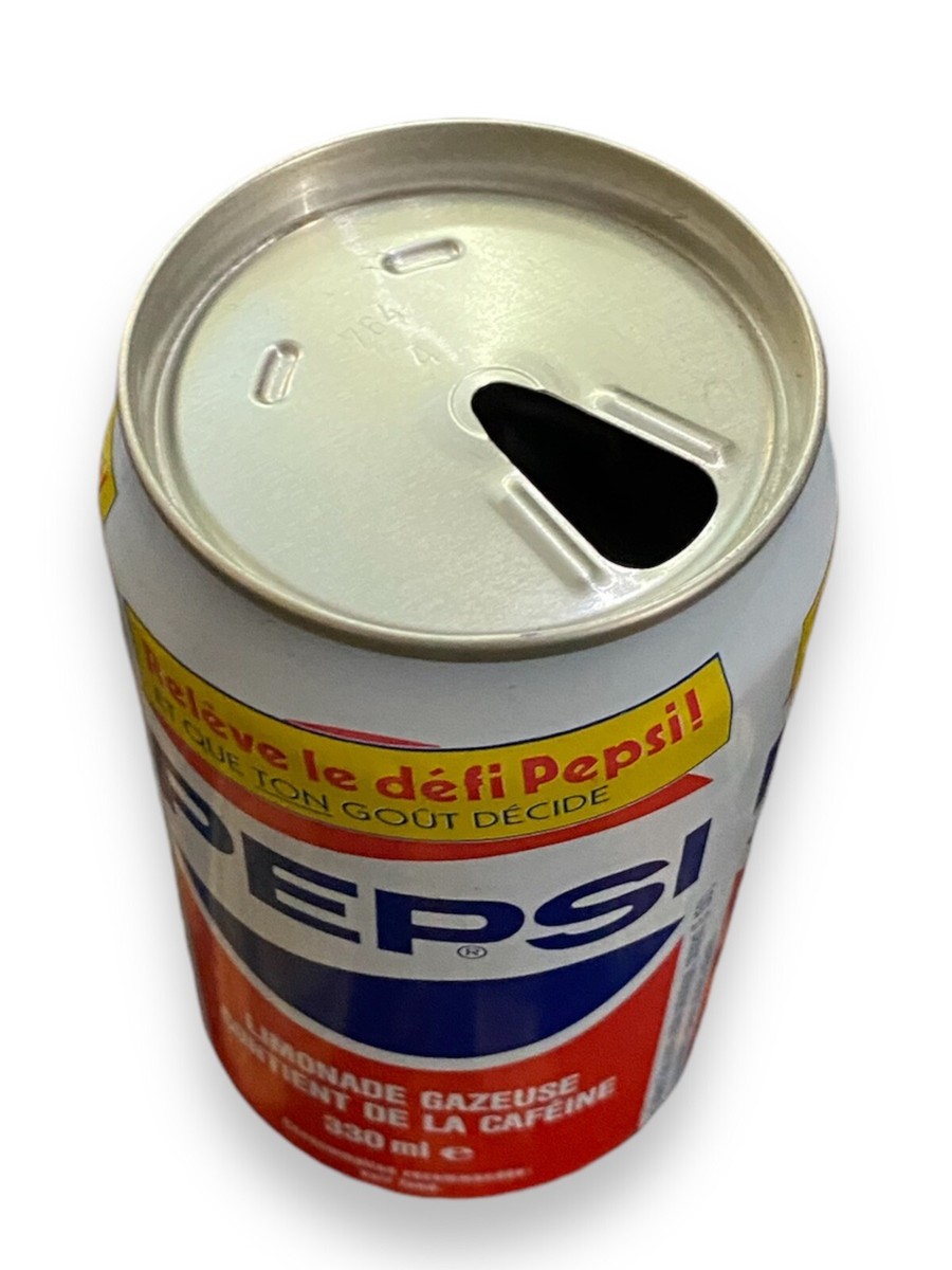 1989 Pepsi Cola Can 330 ml Pull Tab German Language Italian French
