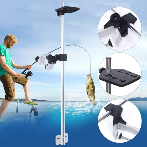 Portable Transducer Bracket Fish Finder Mount, Universal Fish Finder Bracket 360 - Picture 2 of 7