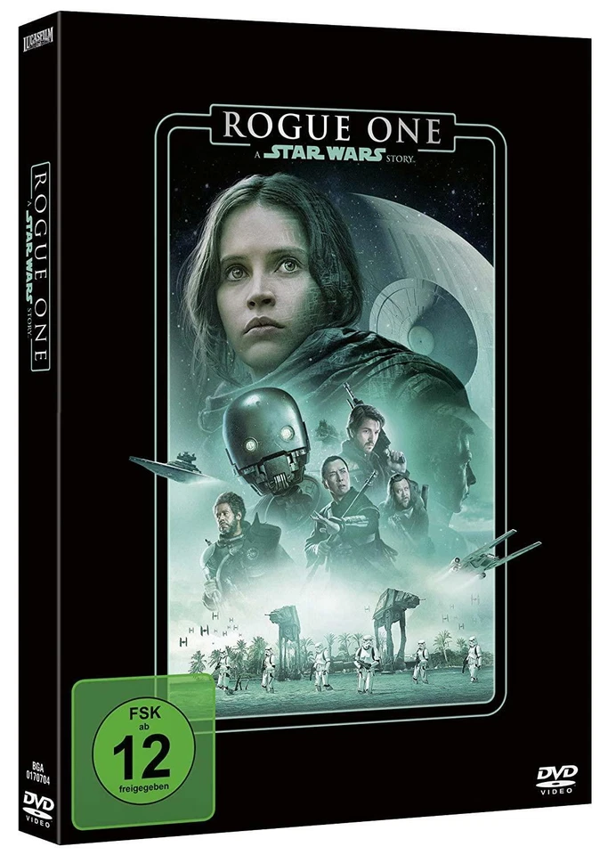 ROGUE ONE: A STAR WARS STORY (Felicity Jones, Diego Luna) + Schuber NEU+OVP - Bild 1 von 1