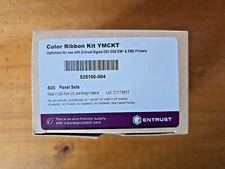 Entrust Color Ribbon Kit - Sigma DS1 DS2 EM1 & EM2 Printers YMCKT-KT 525100-004