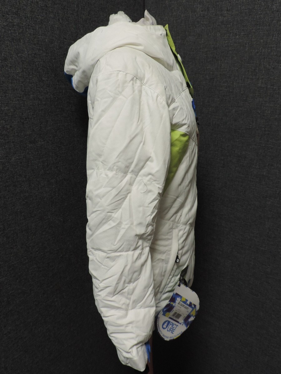 Veste De Ski Picture Organic Leader - Taille M - Couleur Blanc - Matière Polyester Blend - Neuf Avec étiquette (shop Soiled)