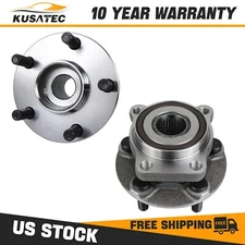 Pair Front Wheel Hub Bearing Assembly for Subaru Outback Legacy 2005-2014 5 Lug