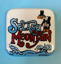 Vtg 1996 Disneyland SPLASH MOUNTAIN Ride PIN DISNEY PARKS Button Vulture Logo