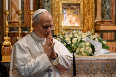 Papst Papst katholisch Leo XIV. Leo Robert Prevost Papst Vatikan Roma Franziskus USA