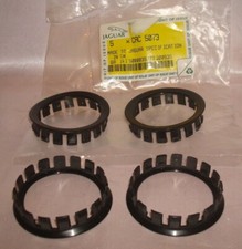 4 New Genuine Jaguar Xjs Xj6 Wheel Center Badge Retainers Cac5073