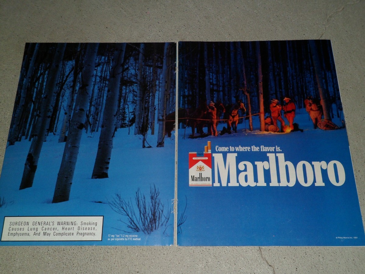 1992 MARLBORO CIGARETTES #6 AD / ARTICLE