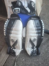 KOHO goalie pads 490 SR 32" 81 CM WITH BONUS GLOVE KOHO LEFEVRE REEBOK SEE PICS