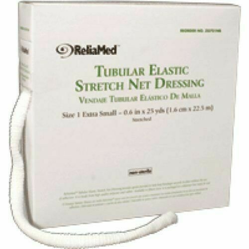 25t Boxes ReliaMed Tubular Elastic Stretch Net Dressing Size S 0.7in x 25yd - Picture 1 of 1