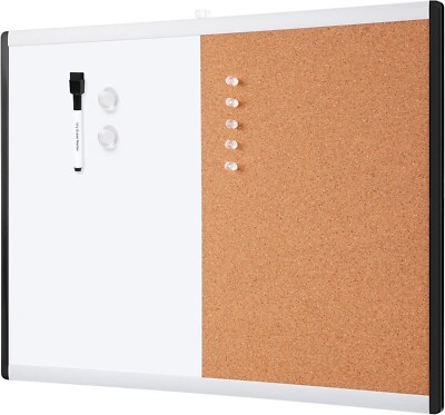 Amazon Basics magnetische trocken abwischbare Kombination rechteckige Tafel, 43,2 cm x 58,4 cm