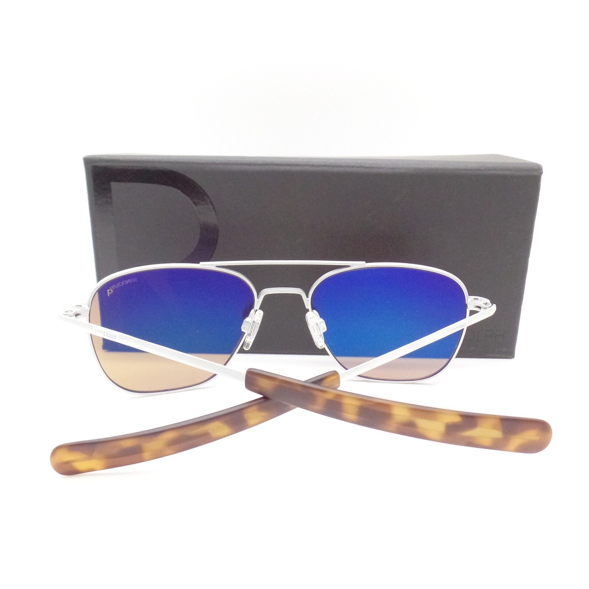 Randolph Aviator サングラス シルバー 58◻︎20-140 Aviator Matte Chrome & AGX Sunglasses | Randolph USA