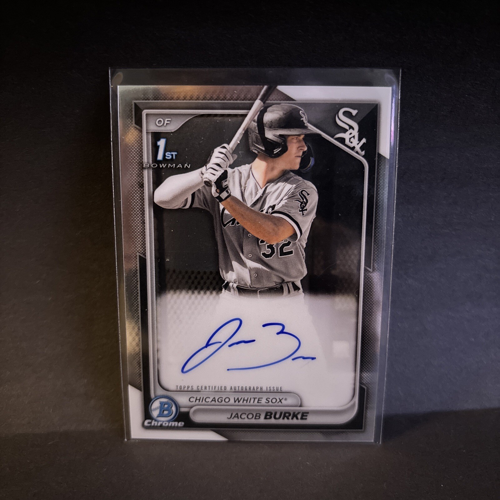 Jacob Burke 🚨 2024 Bowman - Chrome Prospect Autographs #CPA-JB  (AU, RC)