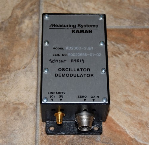Kaman Measuring Systems KD2300-2UB1 Oscillator Demodulator - Working #2 - Picture 8 of 9