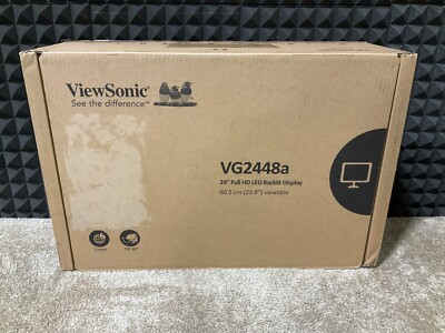 Viewsonic VG2448A 23.8'' LED LCD Display 1080p VG2448A    ️ NEW! OPEN BOX!