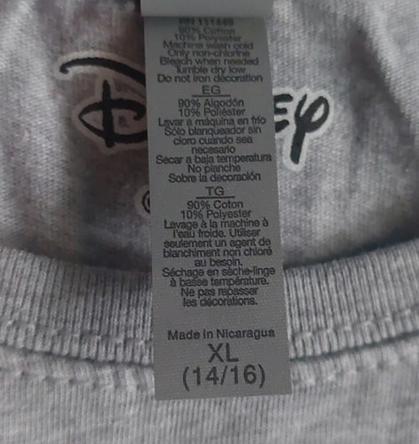 Disney's encanto Girls animal line art collage Graphic tee Size XL 14/16 - Picture 6 of 6