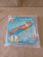 Transparent Pool Mat 5 And A Half Feet Long. BLUE