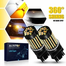 3157 Switchback LED Turn Signal Lights Anti Hyper Flash White Amber Dual Color