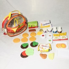CDI McDonald  s Ronald McDonald Back Pack Play Food Set 2001 With Boxes Toys R Us