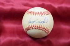 Cory Snyder Autograph American League OAL Signed Baseball