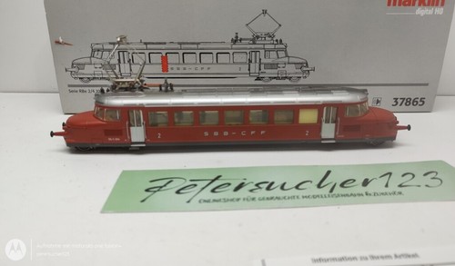 Märklin H0 AC 37865 / Serie RBe 2/4 1004 / E-Lok / Sound / Delta Digital / OVP