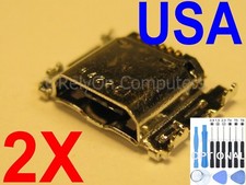 2x Micro USB Charging Port For Samsung Galaxy Tab 4 SM-T330 SM-T330N SM-T330NU