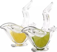 2 Pack Bird Fish Lemon Squeezer, Lemon Juicer Acrylic Manual Juice Lime Squeezer