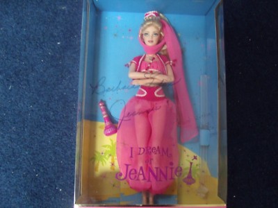 I DREAM OF JEANNIE Barbie 2000 SIGNED BY Barbara Eden | eBay