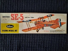 Guillows British SE-5 Model Airplane Kit 1:39 Complete Unbuilt in Box MINT!