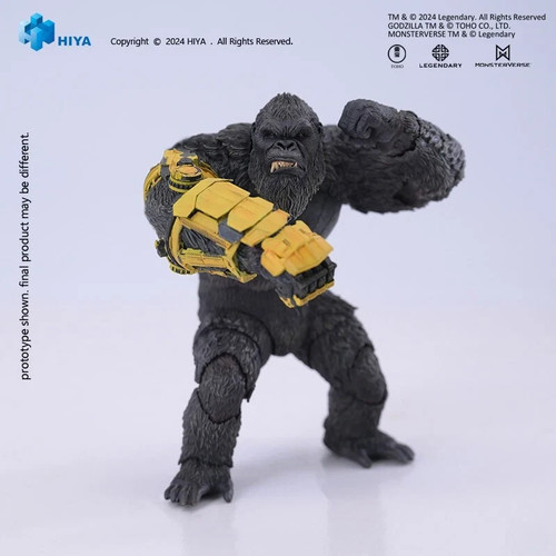Figura de acción guantes mecánicos HIYA Godzilla x Kong: The New Empire King Kong - Imagen 8 de 9