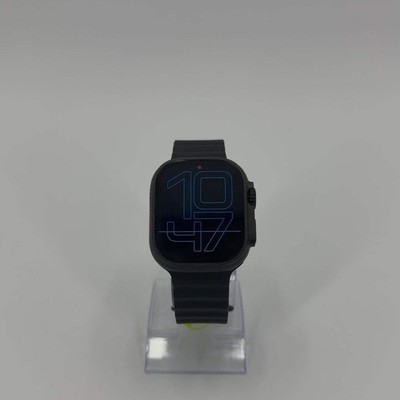 Unlocked Apple Watch Ultra 3 49MM Black Titanium Black Ocean Band MF0J4LW/A