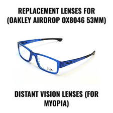 Oakley Airdrop OX8046 53mm Replacement Lenses Tinted Distant Vision Lenses