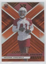 2022 Panini XR Rookies Orange 80/99 Myjai Sanders #186 0w4i