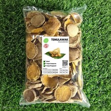 Tranches de Temulawak séchées 500 g d'ingrédient de tisane rituel d'arôme bio...