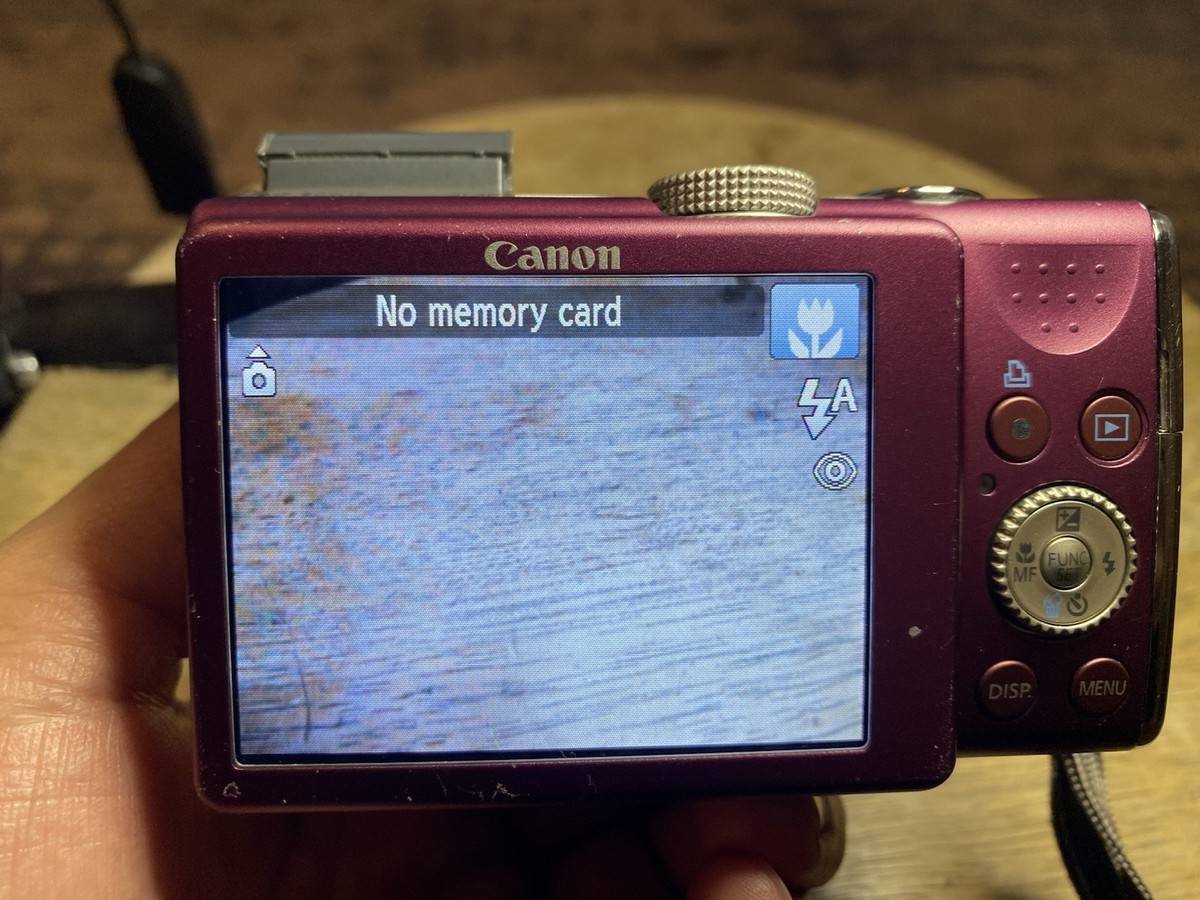 Canon PowerShot SX200 IS 12.1MP Purple Pink Digital Camera Tested