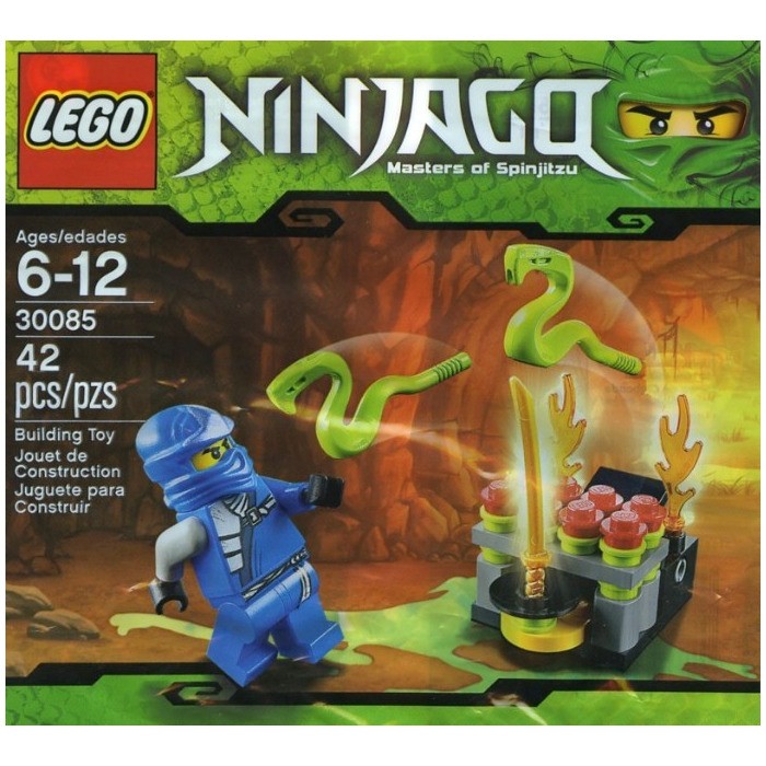 LEGO Ninjago Jumping Snakes with Jay 30085 Poly Bag (SEALED) | eBay