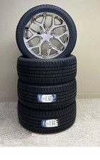 22" Chrome Snowflake Wheels 275/50R22 All Season Tires Fit Chevy Silverado Tahoe
