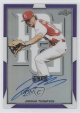 2019 Leaf Perfect Game All-American Classic 5/25 Jordan Thompson Auto 0ot1