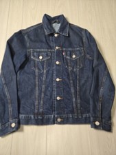 Levis Denim Jacket Meduim Dyed WORKING SAMPLE COPY **READ**