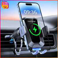 Handyhalterung Auto Mit Ladefunktion 15W Induktive Ladestation FüR Iphone