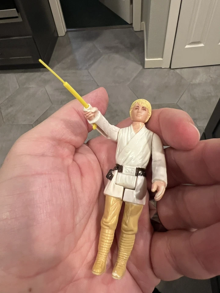 1977 HK Kenner Star Wars Luke Skywalker Farmer Blonde telescopic Lightsaber READ - Image 2 of 4