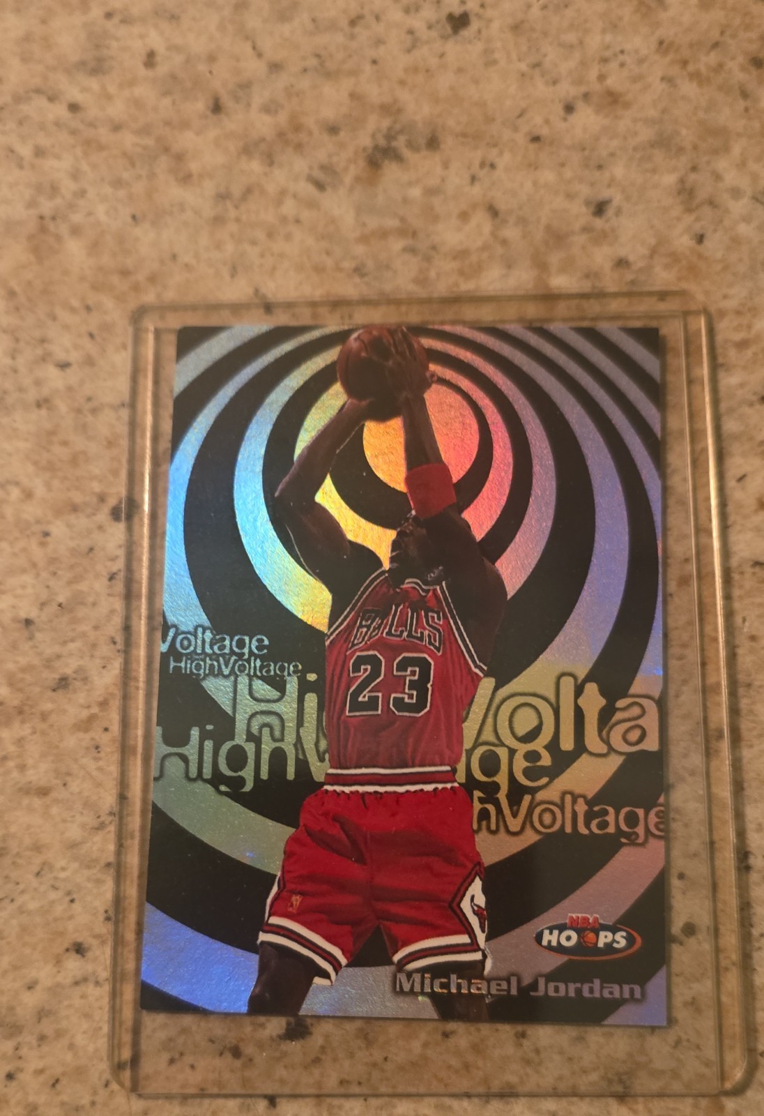 1997-98 NBA Hoops - High Voltage Michael Jordan #14HV