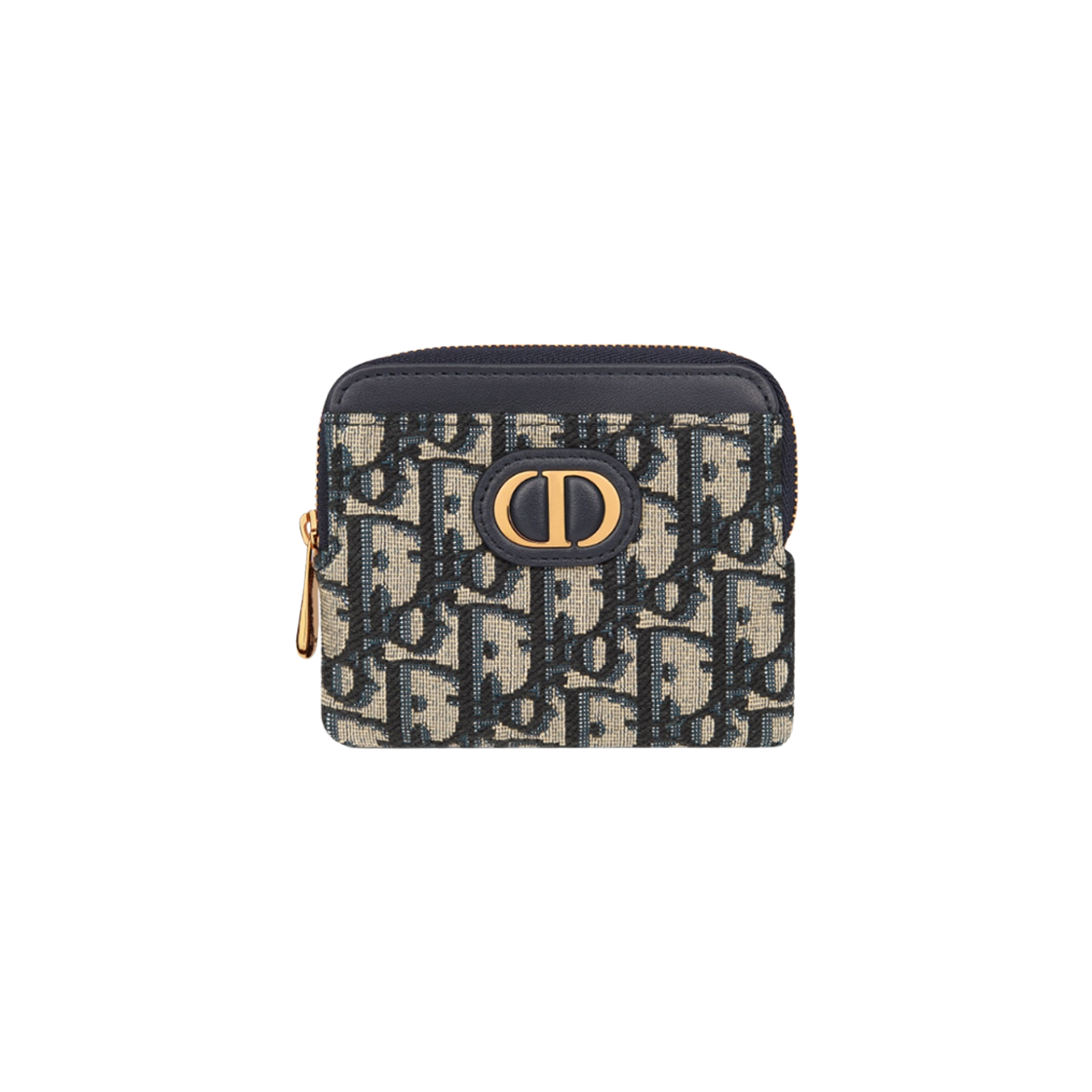 Dior 30 Montaigne Lavender Blue Leather Wallet