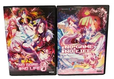 No Game No Life: Anime DVD Lot of 2! Zero, Complete Collection, 4 Discs!