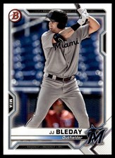 2021 Bowman Prospects J.J. Bleday Miami Marlins #BP-93