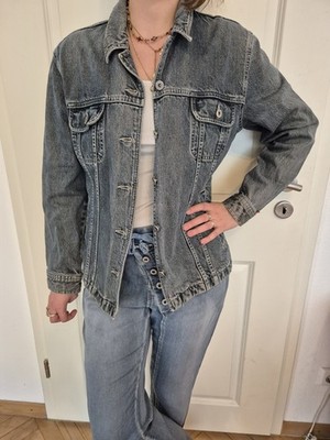 Super lässige Jeansjacke Jeans Jacke Esprit Gr. L Hemd Stil
