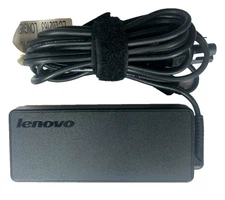 (LOT OF 10) Genuine Lenovo 90W Square Tip AC Power Adapter Charger W/ Power Cord