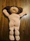 1978 1982 Vintage 15" Cabbage Patch Girl Baby Doll - BROWN Eyes~signed