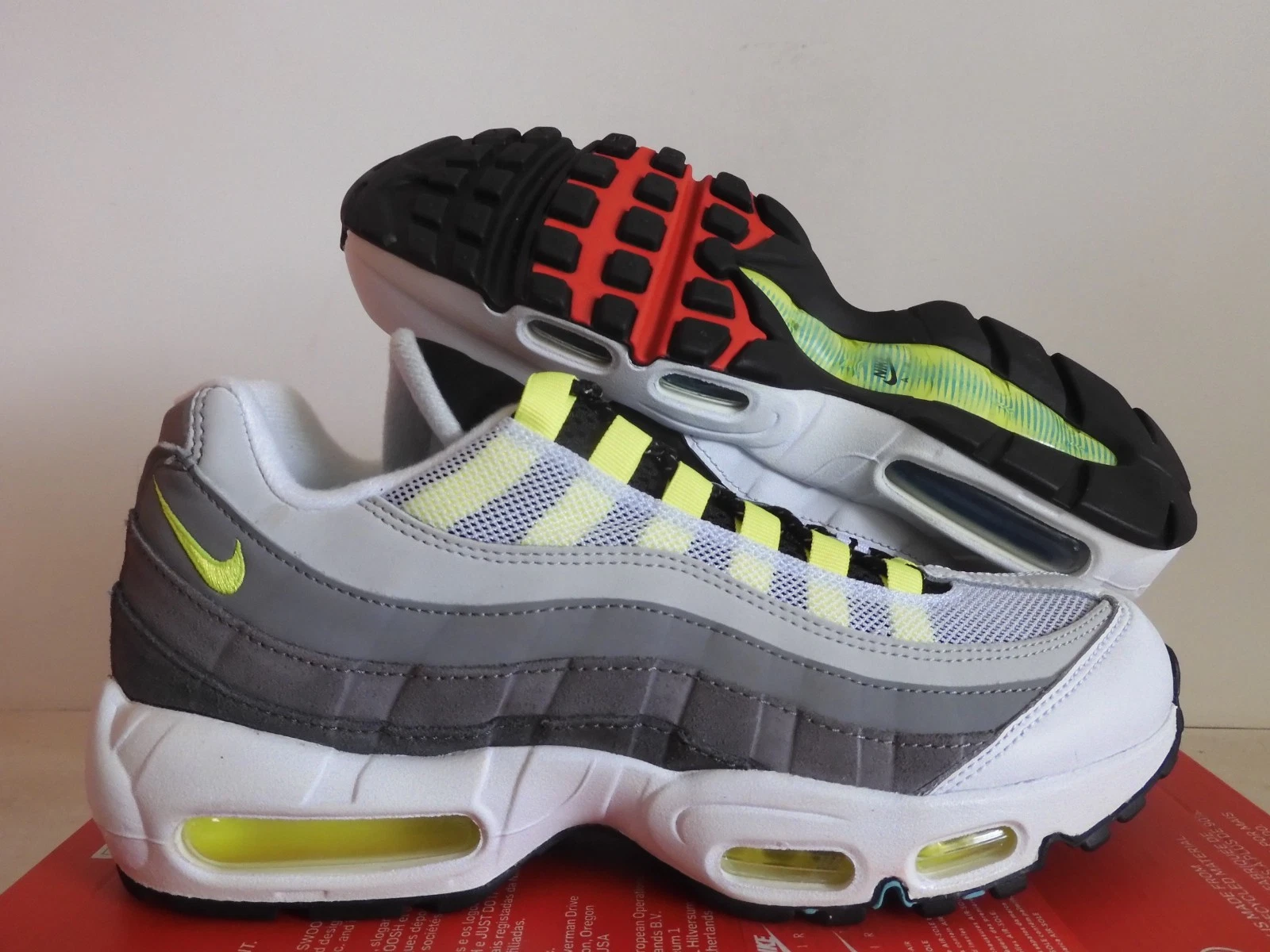 Nike Air Max 95 QS Black-Multi-Gunsmoke Greedy 2.0 Sz 8.5 [CJ0589-001]